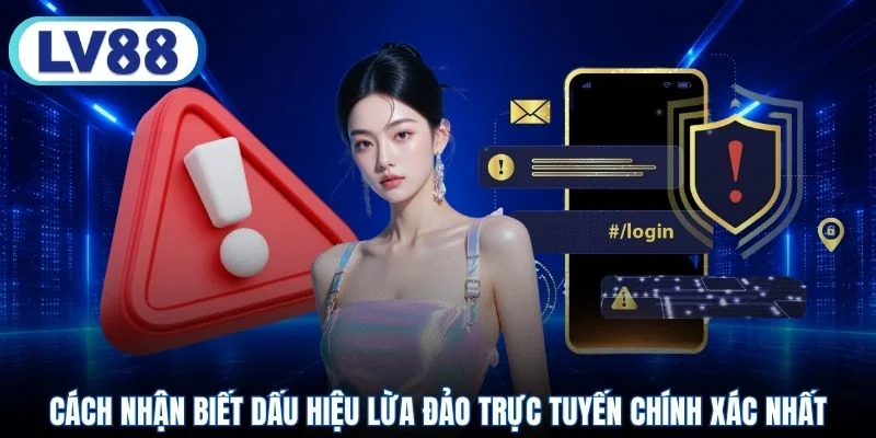 Cách nhận biết dấu hiệu lừa đảo trực tuyến chính xác nhất