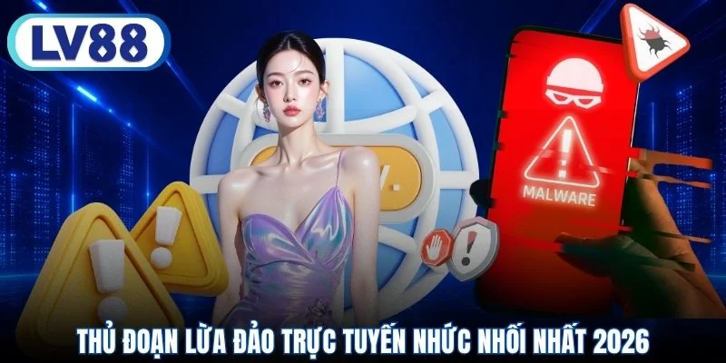 Thủ đoạn lừa đảo trực tuyến nhức nhối nhất 2026